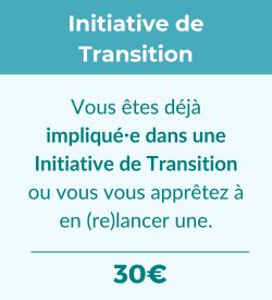 Tarif Initiative de Transition - Formation Mobiliser pour vos Projets de Transition