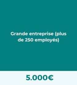 Tarif d'adhésion - Membre Entreprise